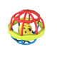 Baby's Hand-held Ball Rattle Fitness Soft Rubber Hand-held Rattle Fish String Tooth Gel Infant 0-1 Years Old Educational Toys Direct Selling