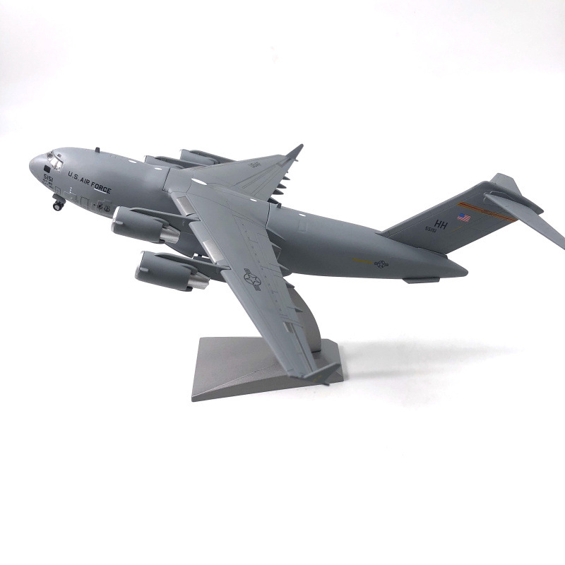 Nsmodel1:200 US transport aircraft C- 17 simulation alloy fighter aircraft model finished product