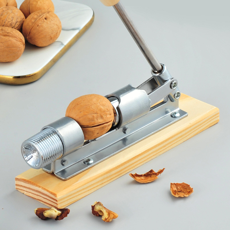 Amazon cross-border size adjustable peeling walnut clip nut shell breaker core opening tool home nut opening pliers