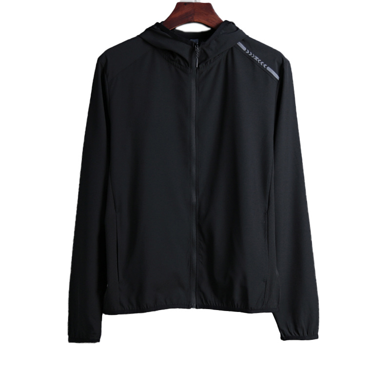 Autumn 2024 New Sunscreen Clothes Quick-drying Running Top Fitness Clothes Outdoor Training Clothes Group Buying Unit Clothing