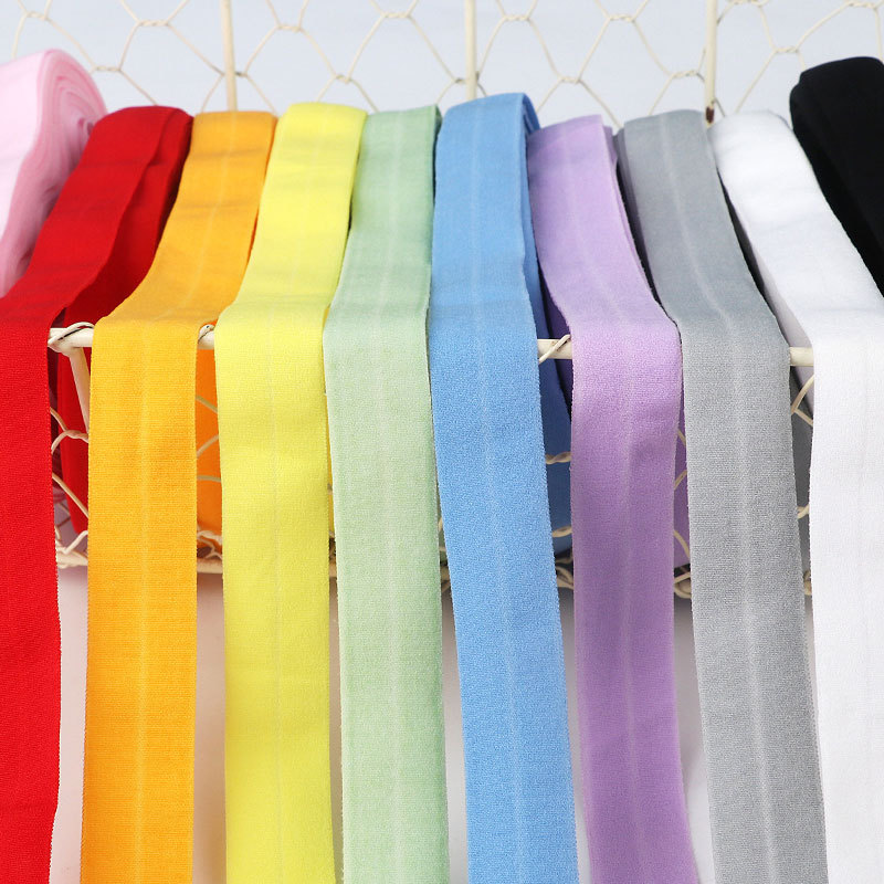Cotton Stretch Wrapping Strip Fabric Accessories Clothes Rolling Strip Baby Ribbon Underwear Elastic Band Folding Cloth Belt