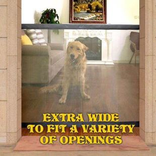 Magic-Gate dog isolation net portable folding pet isolation fence dog barrier safety protection fence