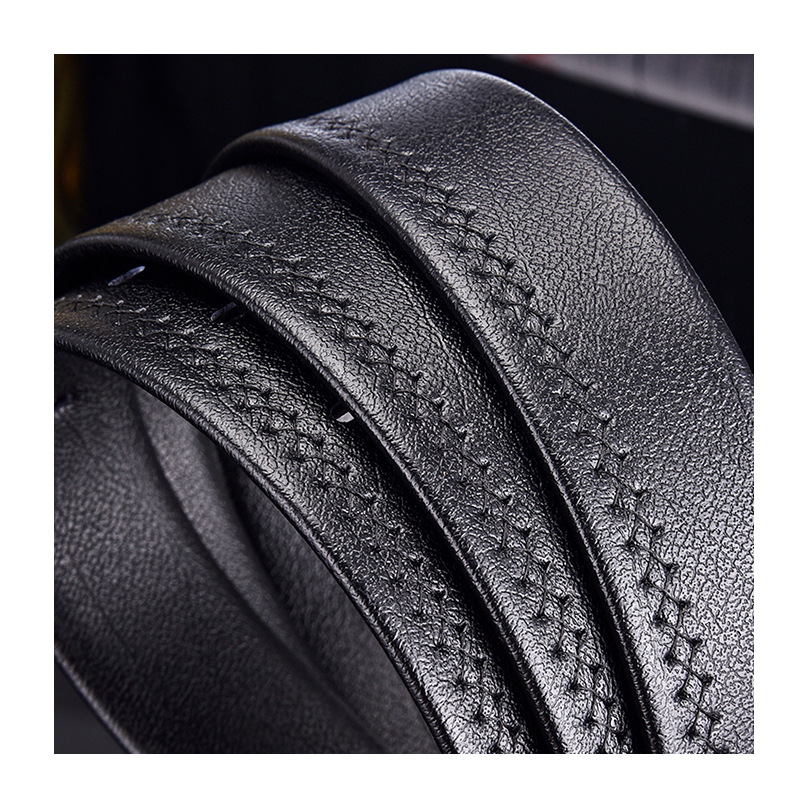 Belt Men's pin buckle fashion factory direct all-Match belt decoration advanced Belt Men's wholesale Belt Men's