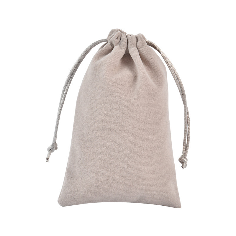 Shenzhen Factory Velvet Bag Bundle Pocket Velvet Bag Drawstring Bag Headset Storage Bag Jewelry Bag Jewelry Bag