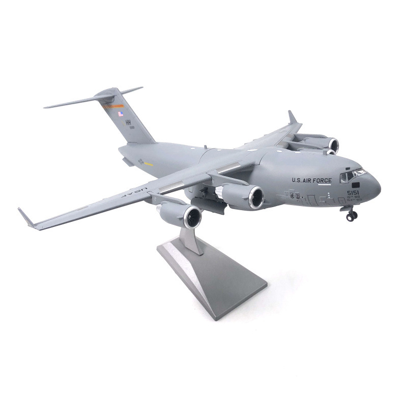 Nsmodel1:200 US transport aircraft C- 17 simulation alloy fighter aircraft model finished product