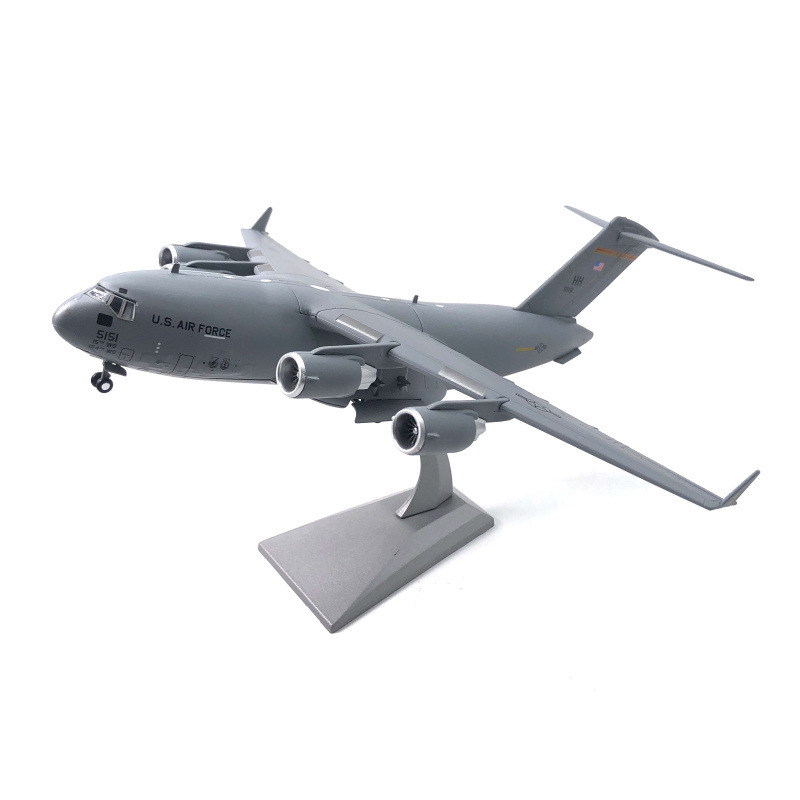 Nsmodel1:200 US transport aircraft C- 17 simulation alloy fighter aircraft model finished product