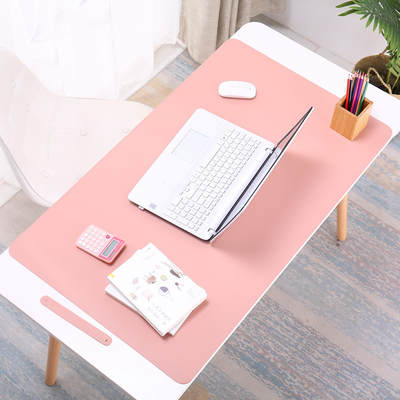 Amazon Cross Border Leather Table Mat Office Table Mat Large Mouse Mat Table Mat PVC Mat Simple Keyboard Mat Wholesale