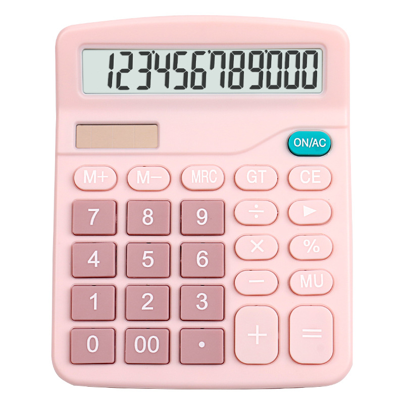 Calculator student solar dual power student color computer calculator wholesale office supplies