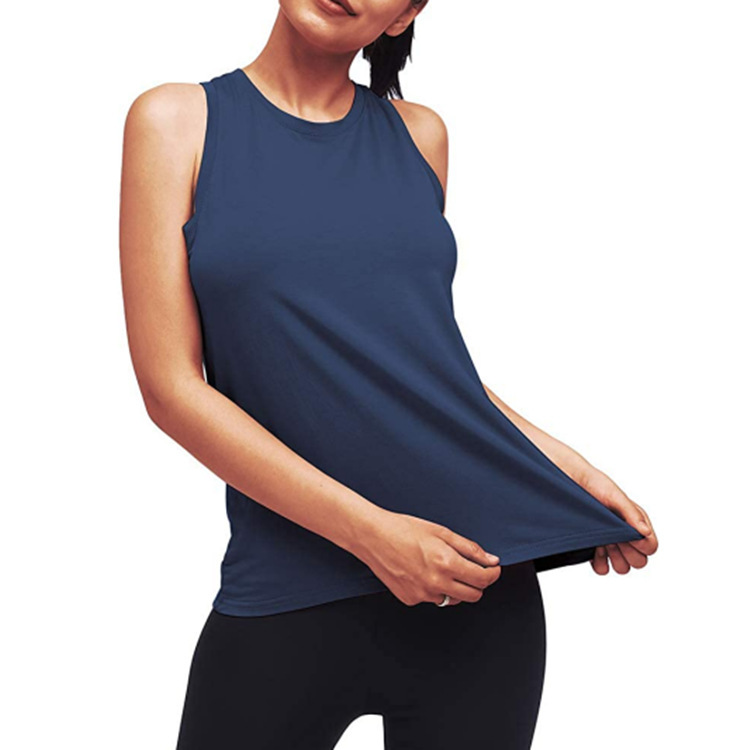 2020 Summer New Women's Yoga Sports Vest Women's Fitness Pleated Top Sports T-shirt