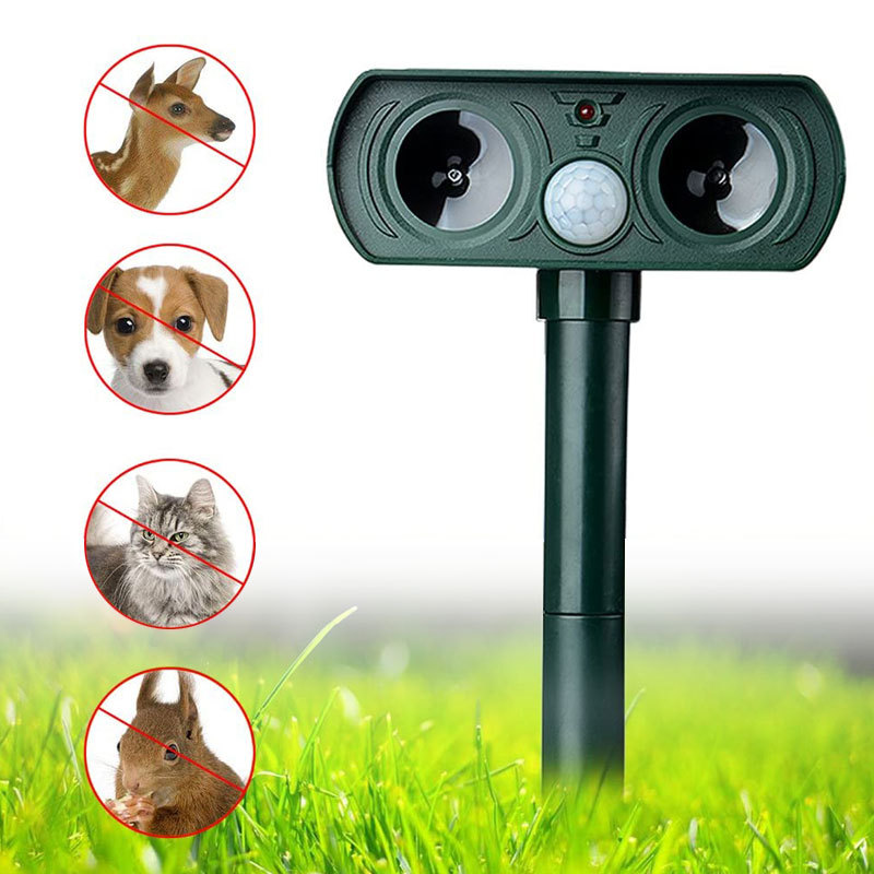 Supply ultrasonic animal drive outdoor drive cat drive dog solar ultrasonic animal drive wholesale