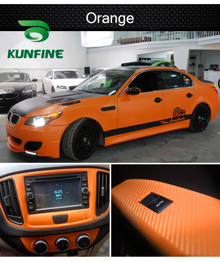 Car sticker 3D carbon fiber car film car wrap DIY car sticker car film color changing film