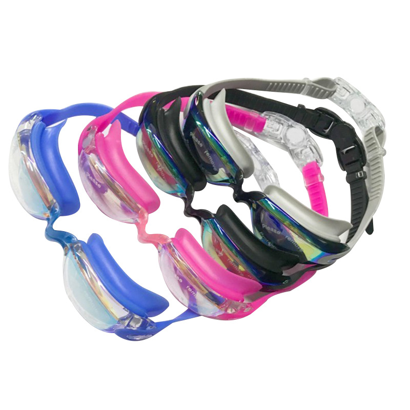 New anti-fog swimming goggles G6200M swimming equipment plating swimming goggles anti-fog diving swimming goggles logo printed