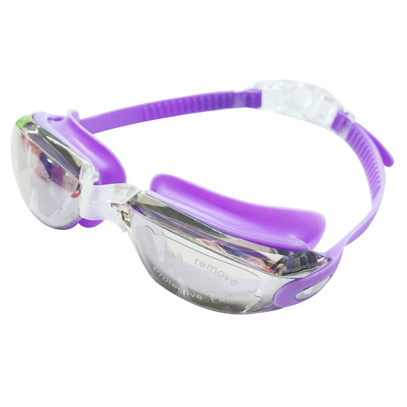 New anti-fog swimming goggles G6200M swimming equipment plating swimming goggles anti-fog diving swimming goggles logo printed