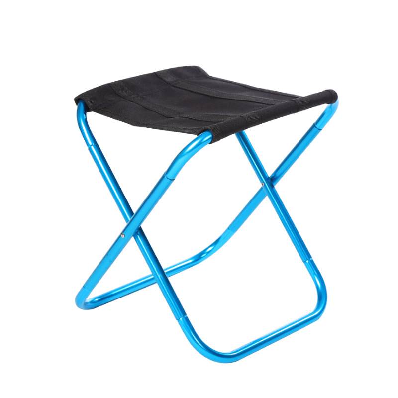 Outdoor Folding Small Stool Portable Fishing Bench Chair Aluminum Alloy Military Travel Mazar Ultra Light Mazar