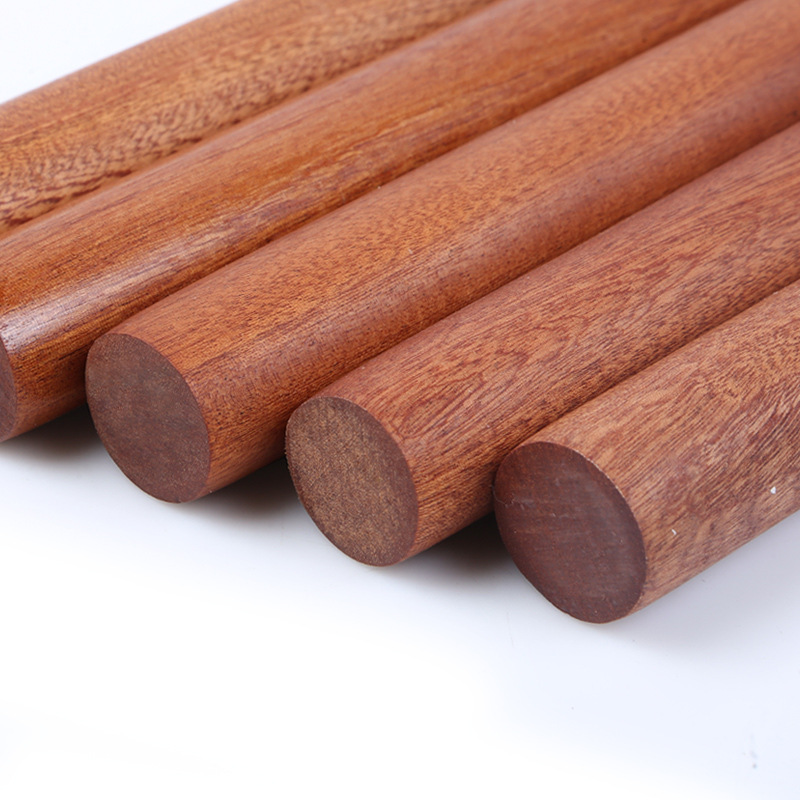 Factory direct natural lacquer-free sandalwood rolling pin kitchen household solid wood non-stick flour rolling pin wholesale