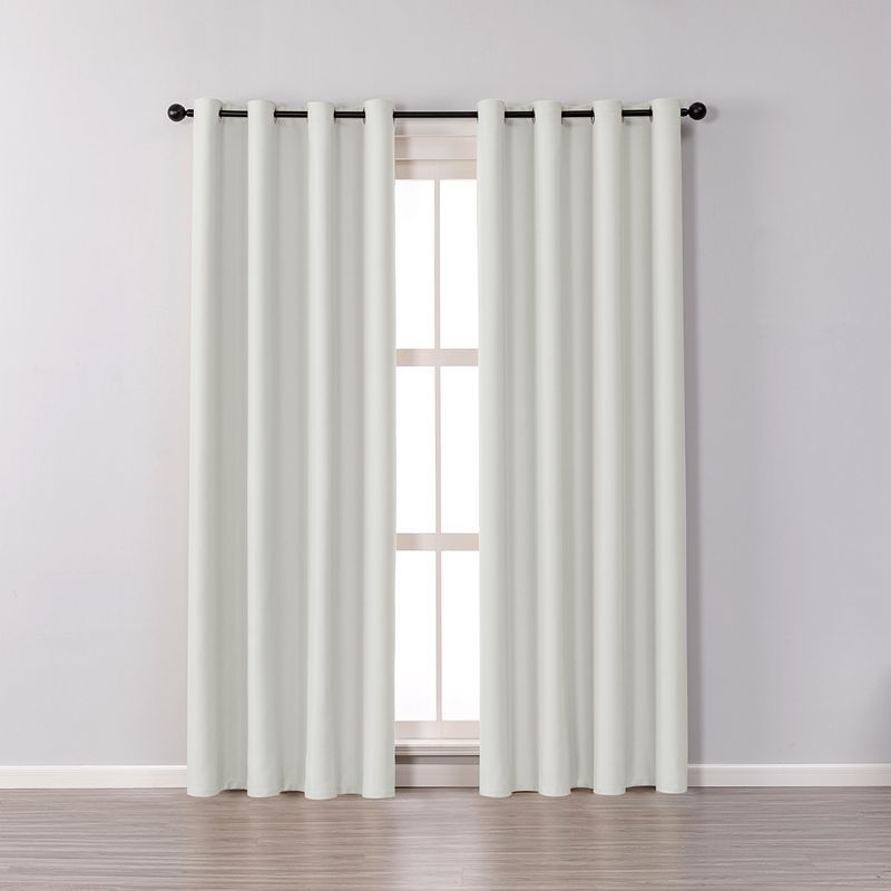 Amazon hot double-sided matte curtains cross-border foreign trade finished shading cloth curtains hotel curtains a generation of hair