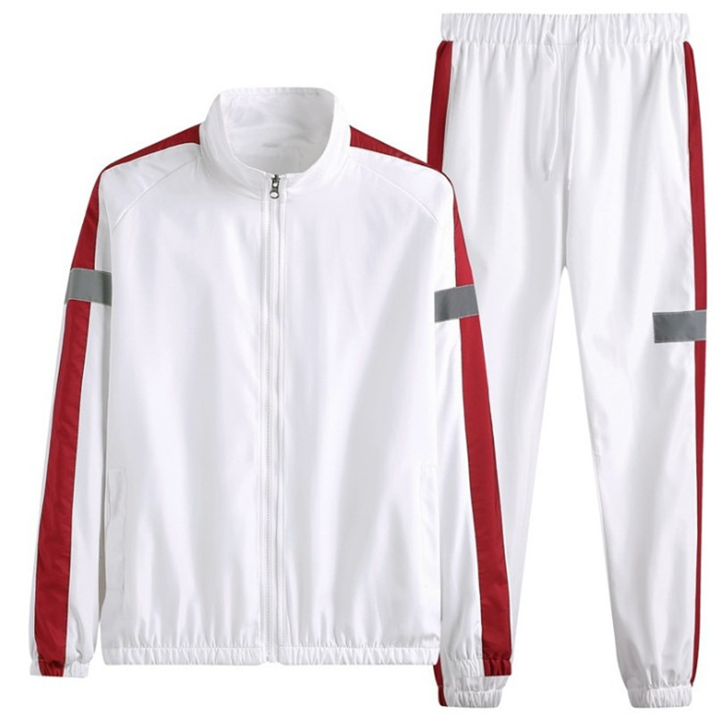 suit Men's 2024 Spring New Casual suit Youth Korean Sports Two-piece plus size Sports suit Trendy