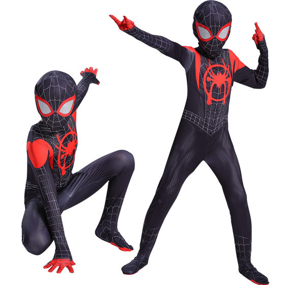 Spiderman One-piece Tights Halloween Costume Costume Adult Kids One-piece Suit