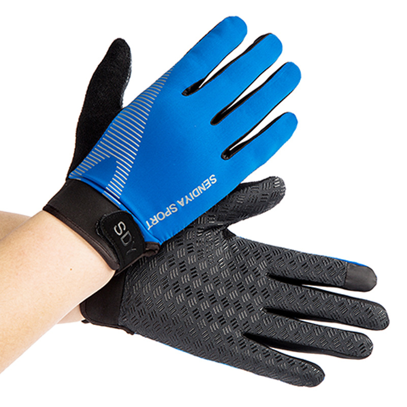 Summer Riding Gloves All Men and Women Thin Breathable Touch Screen Outdoor Sports Mountaineering Fitness Mountain Ice Silk Gloves_voghion.com