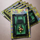 Factory direct Toy billiards children's simulation billiard table toy table game children's toy paper card toy