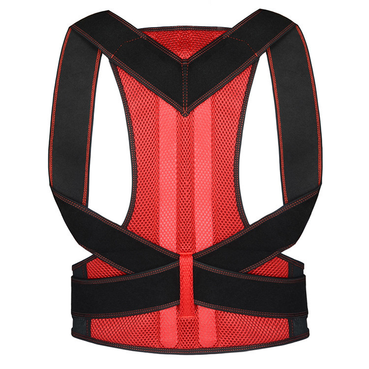 Amazon adult back fixing belt men and women invisible posture corrector with support plate humpback correction belt