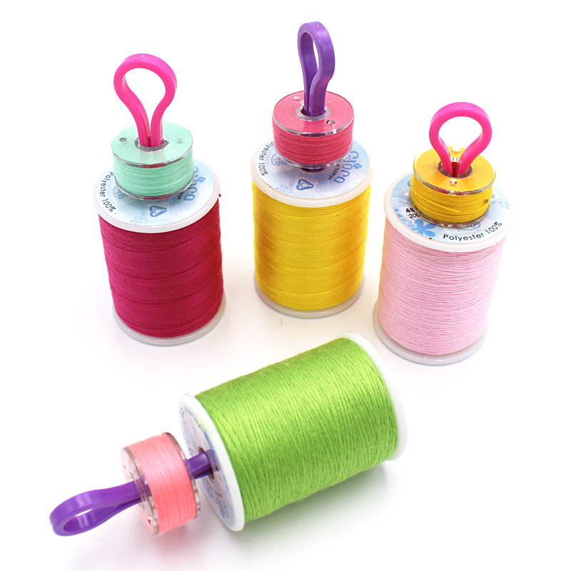 High-quality color anti-thread head falling bobbin clip sewing machine bobbin fixed clip plastic bobbin thread clip
