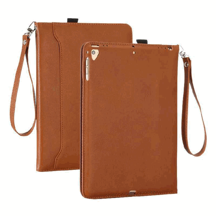 Suitable for new ipad10.2 hand strap protective case mini6 pen plug leather case Xiaomi 5 all-inclusive 9.7 tablet holder