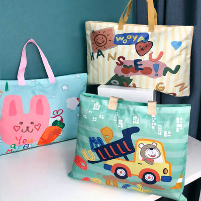 Kindergarten Quilt Storage Bag Waterproof Bag Cartoon Bag Oxford Quilt Bag Cute Children Quilt Storage Bag