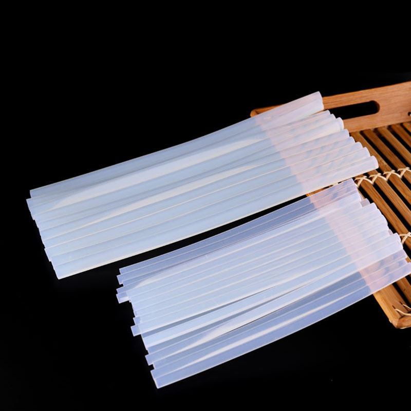 Hot melt adhesive stick 11mm transparent high viscosity translucent adhesive strip Red Black Yellow Green DIY handmade Sol strip