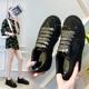 European station 2021 autumn new full diamond sponge cake thick bottom sports casual shoes Net famous leather women's shoes tide shoes