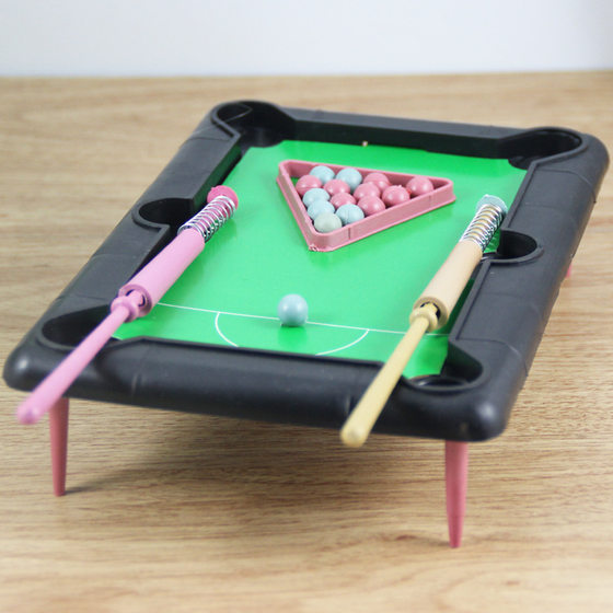 Factory direct Toy billiards children's simulation billiard table toy table game children's toy paper card toy