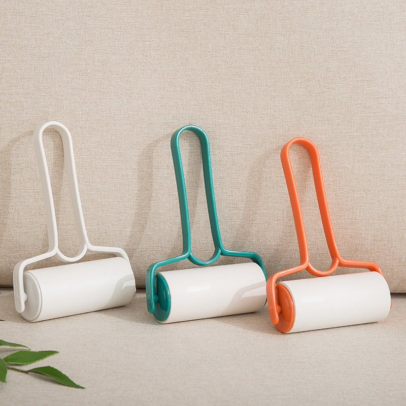 Home clothes sticky hair device can be tearable sticky dust paper roller brush sticky hair roll pet hair roll paper sticky hair device sticky