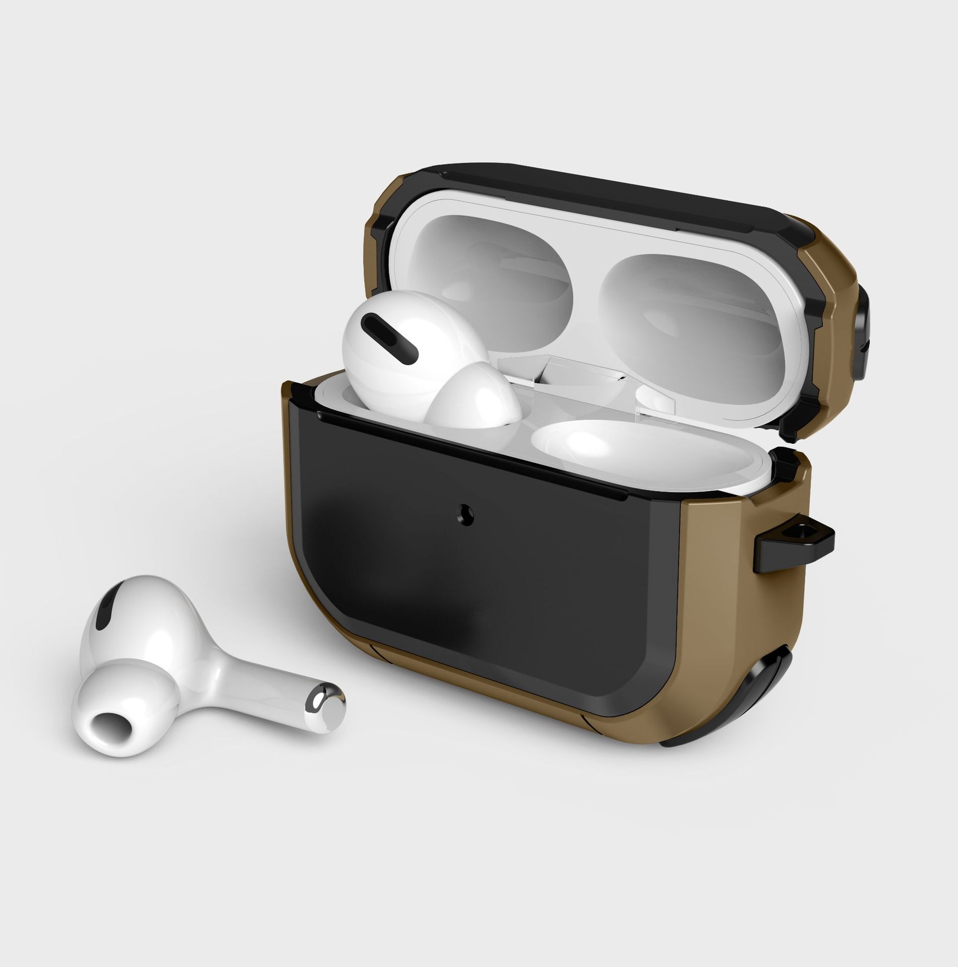 Подходит для защитного чехла для гарнитуры Apple Airpods pro2 Защитный чехол 3 поколения Airpodspro2 Чехол для гарнитуры Cross Border