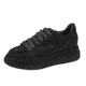 European station 2021 autumn new full diamond sponge cake thick bottom sports casual shoes Net famous leather women's shoes tide shoes