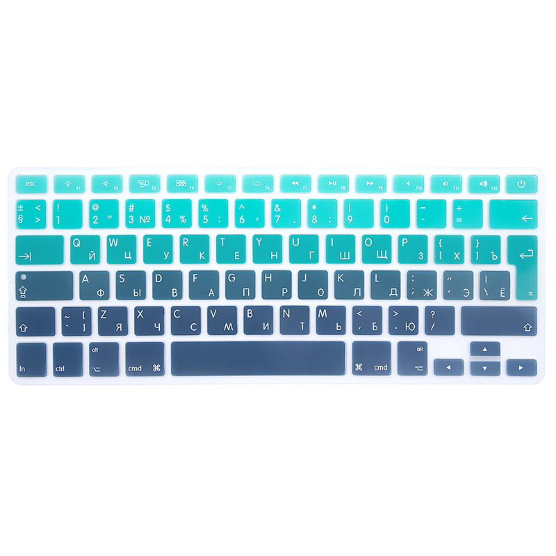 For European version of Russian macbook Apple pro13 inch laptop mac keyboard film protective film 15