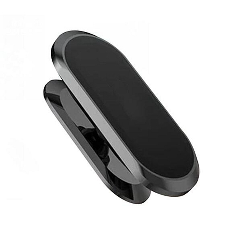 Factory direct rotating strip strong magnetic zinc alloy navigation bracket multifunctional 360 degree car mobile phone bracket