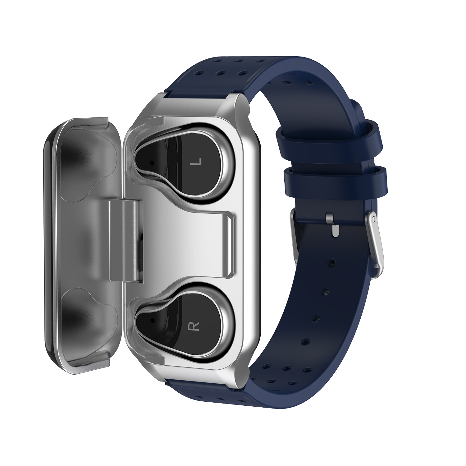 T89 smart bracelet headset TWS binaural call heart rate blood pressure measurement step movement message reminder