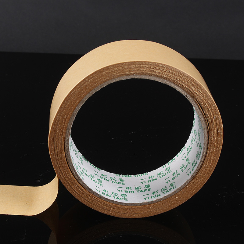 Water-free kraft paper tape decorative painting water mounting photo frame fixed carton sealing packaging writable Kraft tape
