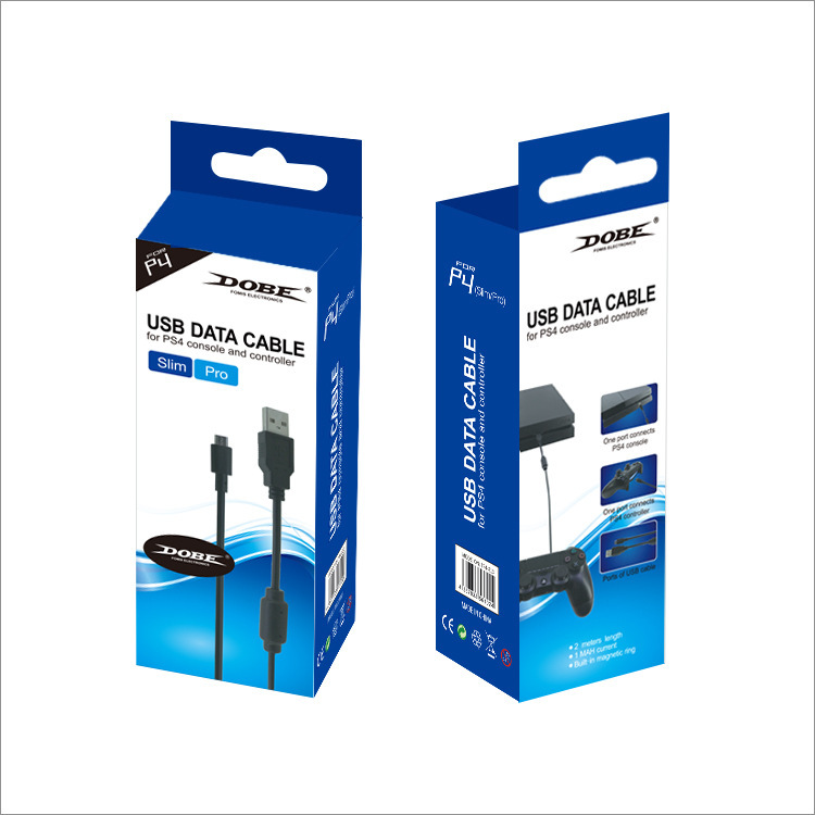 PS4/Slim/Pro USB data cable handle cable wireless handle charging cable 1.8 meters long