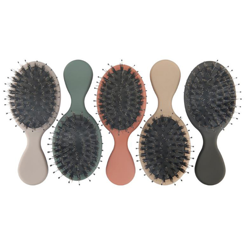 Pig Mane Air Cushion Comb Mini Wet and Dry Dual-use Massage Comb Portable Fluffy Hair-free Air-bag Comb Portable Small Comb