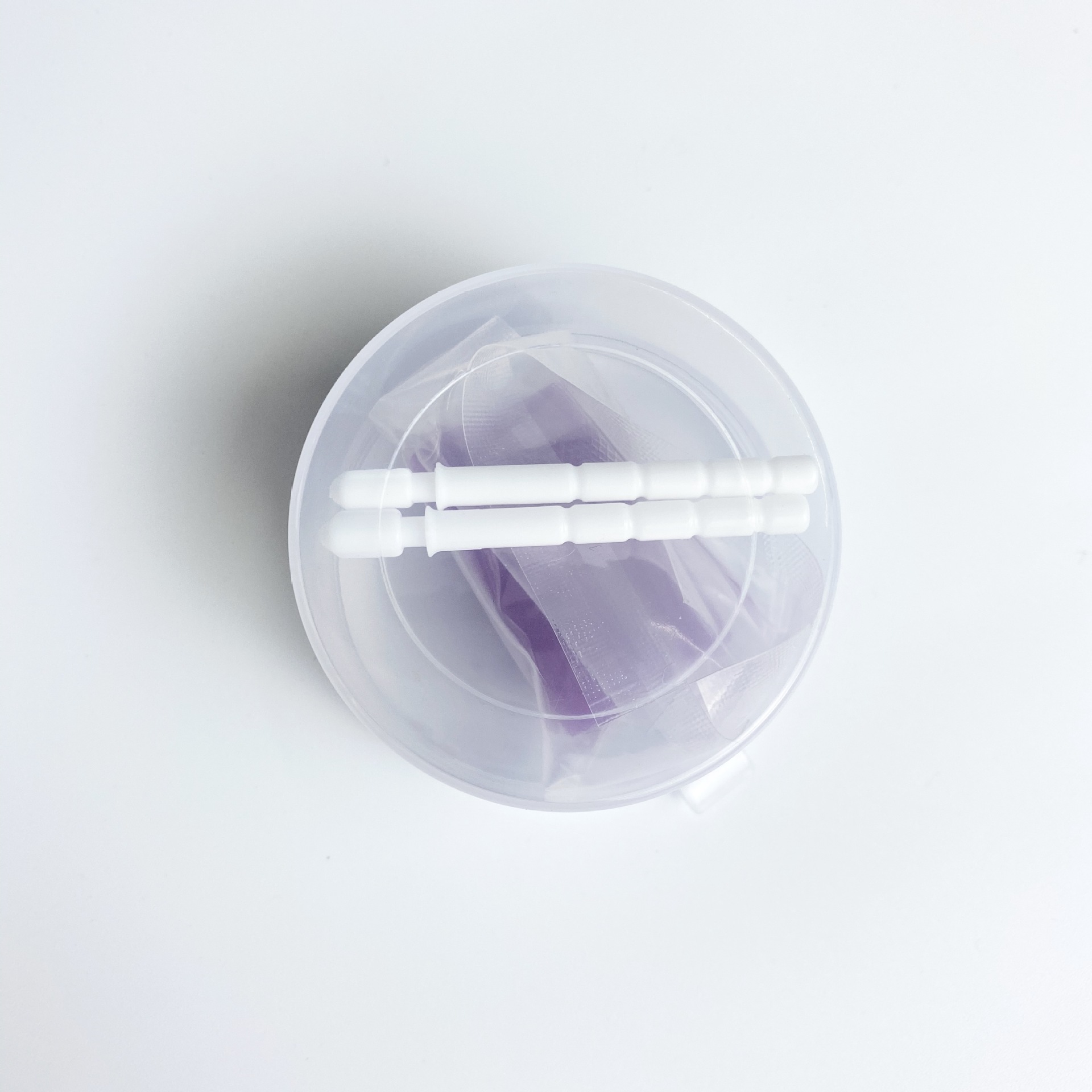 Grape flavor two vacuum belt handheld stick (round box)