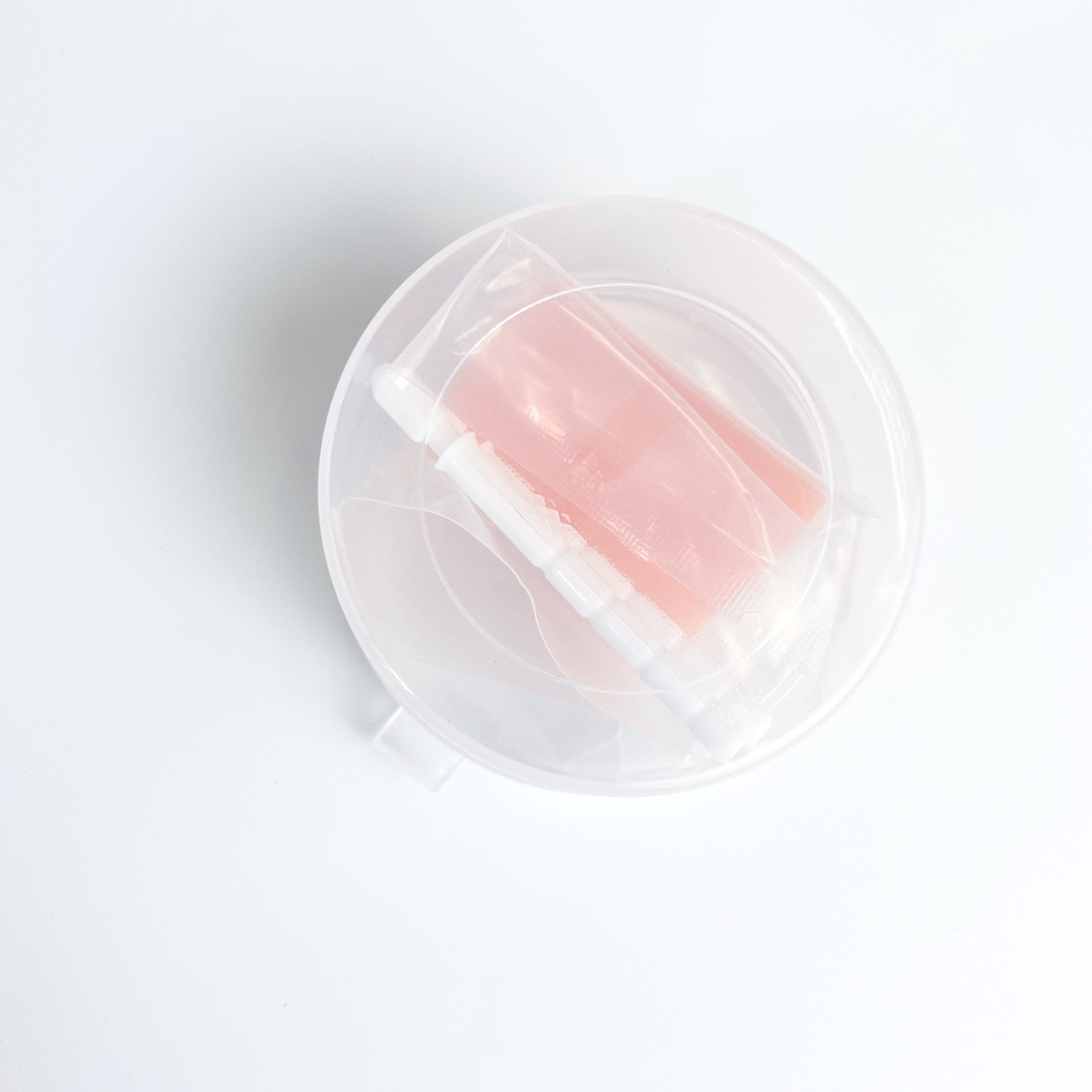 Orange flavor two vacuum belt handheld stick (round box)