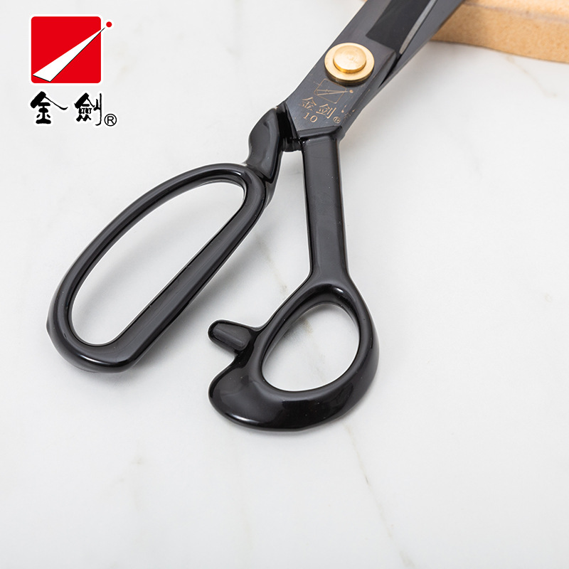 Golden Sword Tailor Scissors Manganese Steel Genuine Clothing Cloth Cutting Large Scissors Cutting Sewing Professional Tailor Scissors