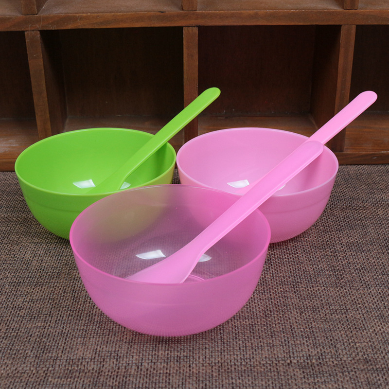 Beauty Mask Tool No. 3 Mask Bowl + Bowl Spoon Stick Makeup Bowl Beauty Supplies Spa Film Bowl suit