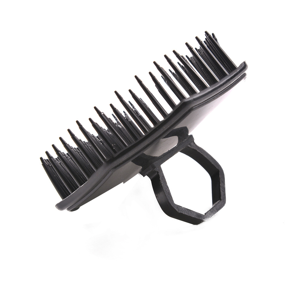 Cross-border scalp massage shampoo comb plastic with handle hair comb dandruff-removing shower head Wholesale
