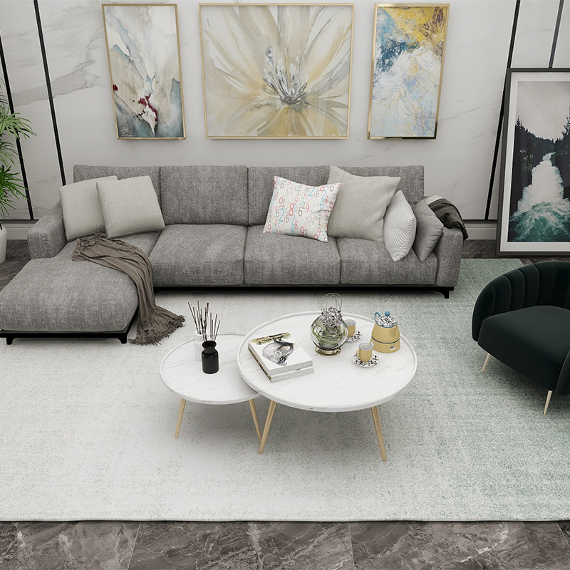 Nordic ins living room carpet bedroom coffee table mat full spread household rectangular modern floor mat simple carpet can be customized 