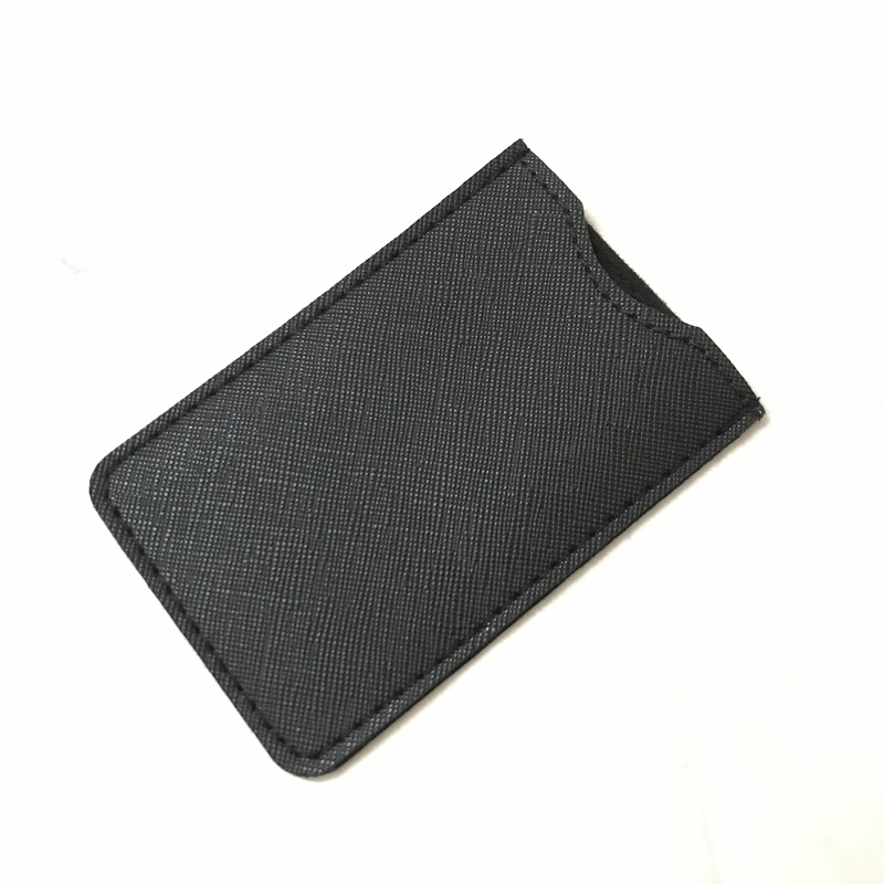 Spot cross-border grate comb leather case printable logo beard comb protective case wooden comb protective case comb PU storage case