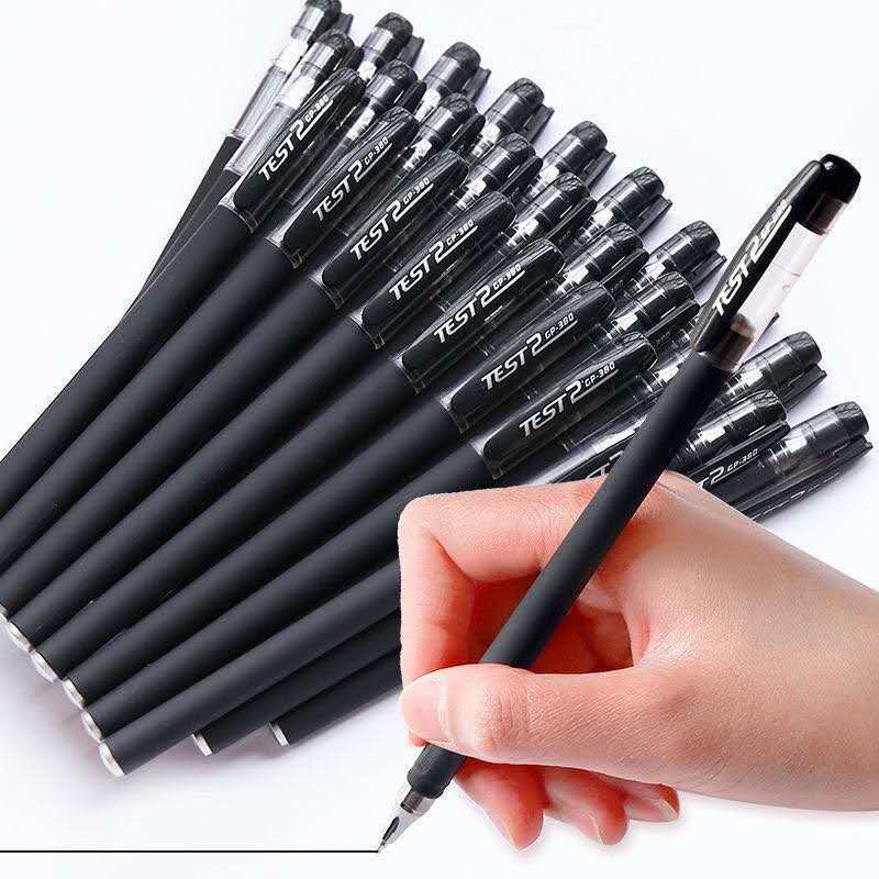 GP380 frosted rod black gel pen 0.5m water pen signature water pen student supplies office stationery wholesale
