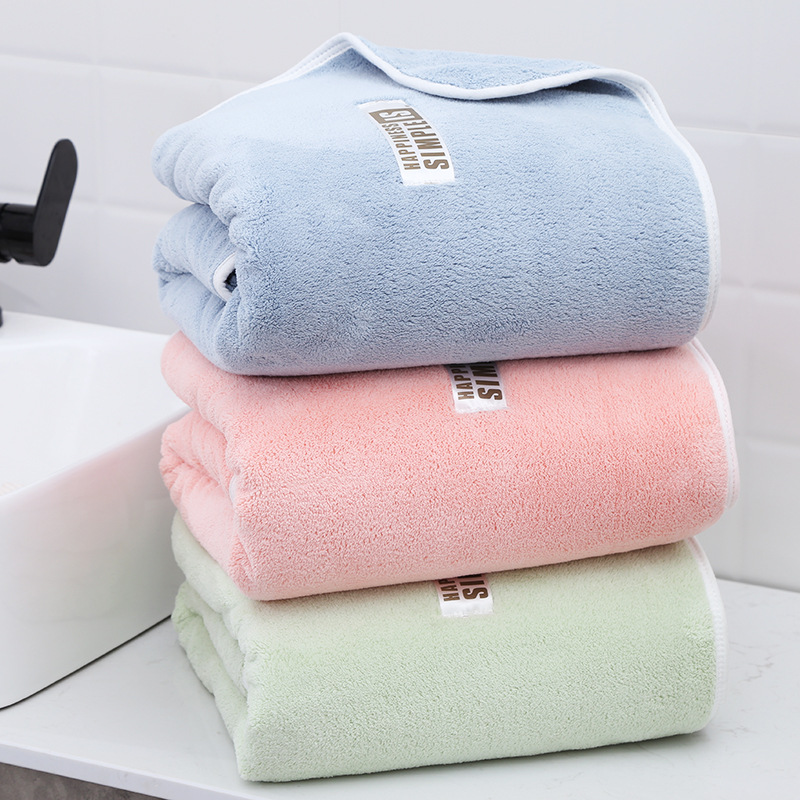 Beauty Salon Bath Towel Special Large Towel Bed Towel Household White Blanket Massage Bath Hotel Absorbent Soft