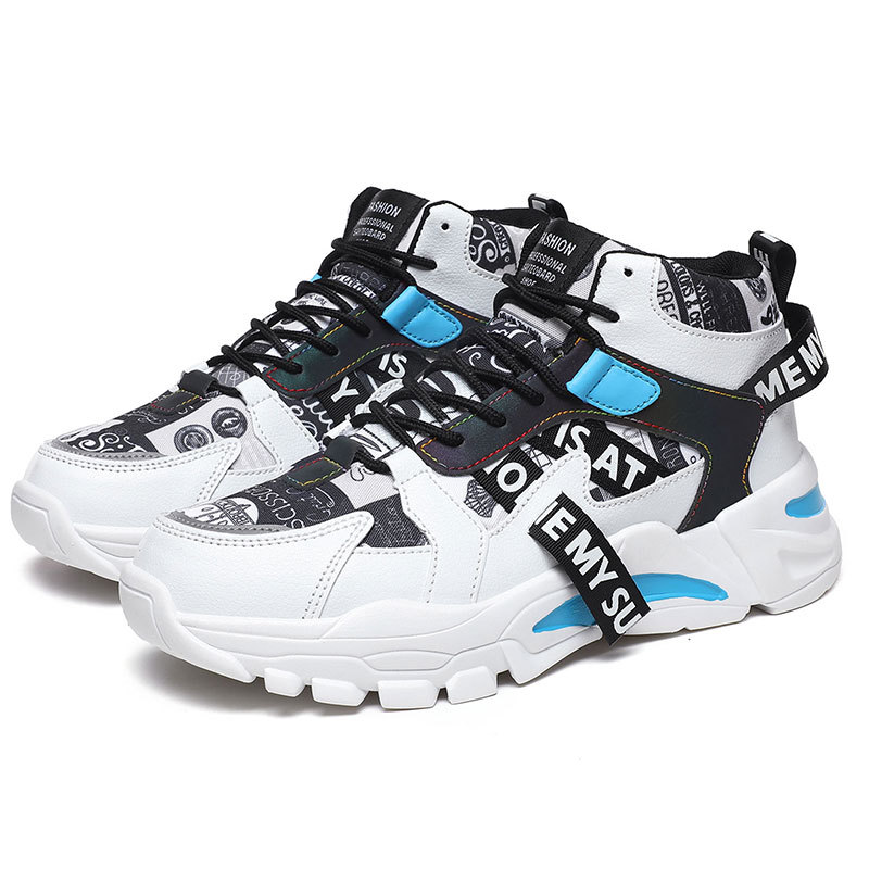 Men's Shoes Autumn 2023 New Style Breathable Thick-soled Elevated Running Shoes Men's Korean Style Trendy Casual Jinjiang Sports Shoes for Men